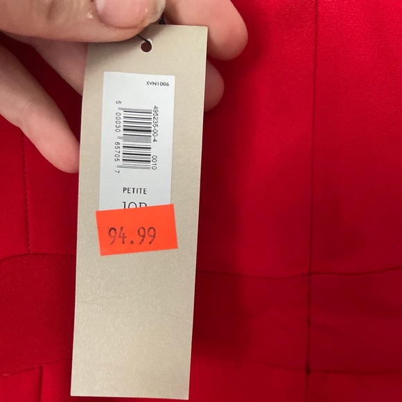 NWT BANANA REPUBLIC RED DRESS - Picture 2 of 5